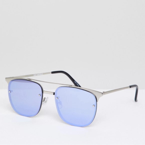 QUAY purple reflective sunglasses 🕶️ - Picture 2 of 4